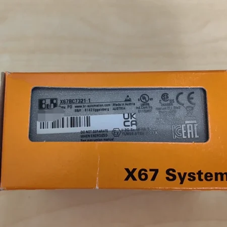 B&R Bus Controller Model X67BC7321-1 Automation Control