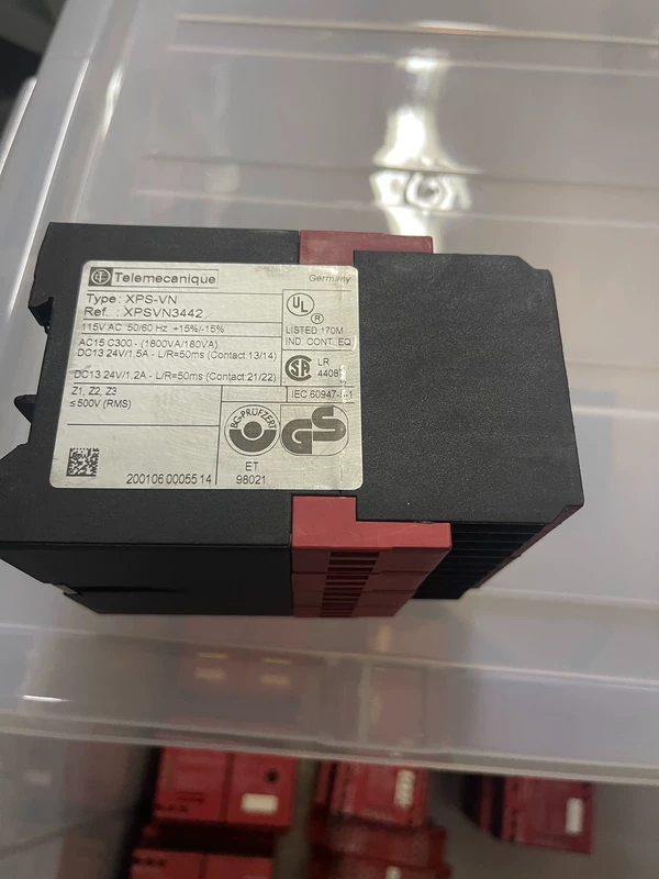 Schneider Safety Relay Module XPSVN3442 Industrial Protection 1 Schneider Safety Relay Module XPSVN3442 Industrial Protection