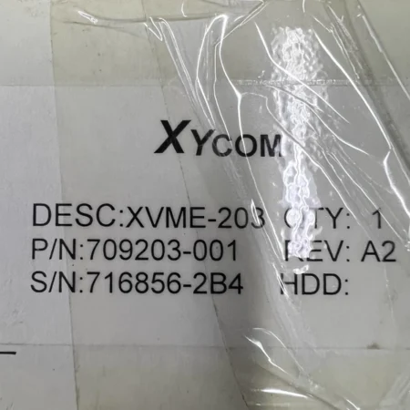 XYCOM XVME-203 I/O Module - Industrial Automation Interface