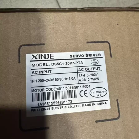 XINJIE DS5C1-20P8-PTA Servo Drive | Industrial Automation