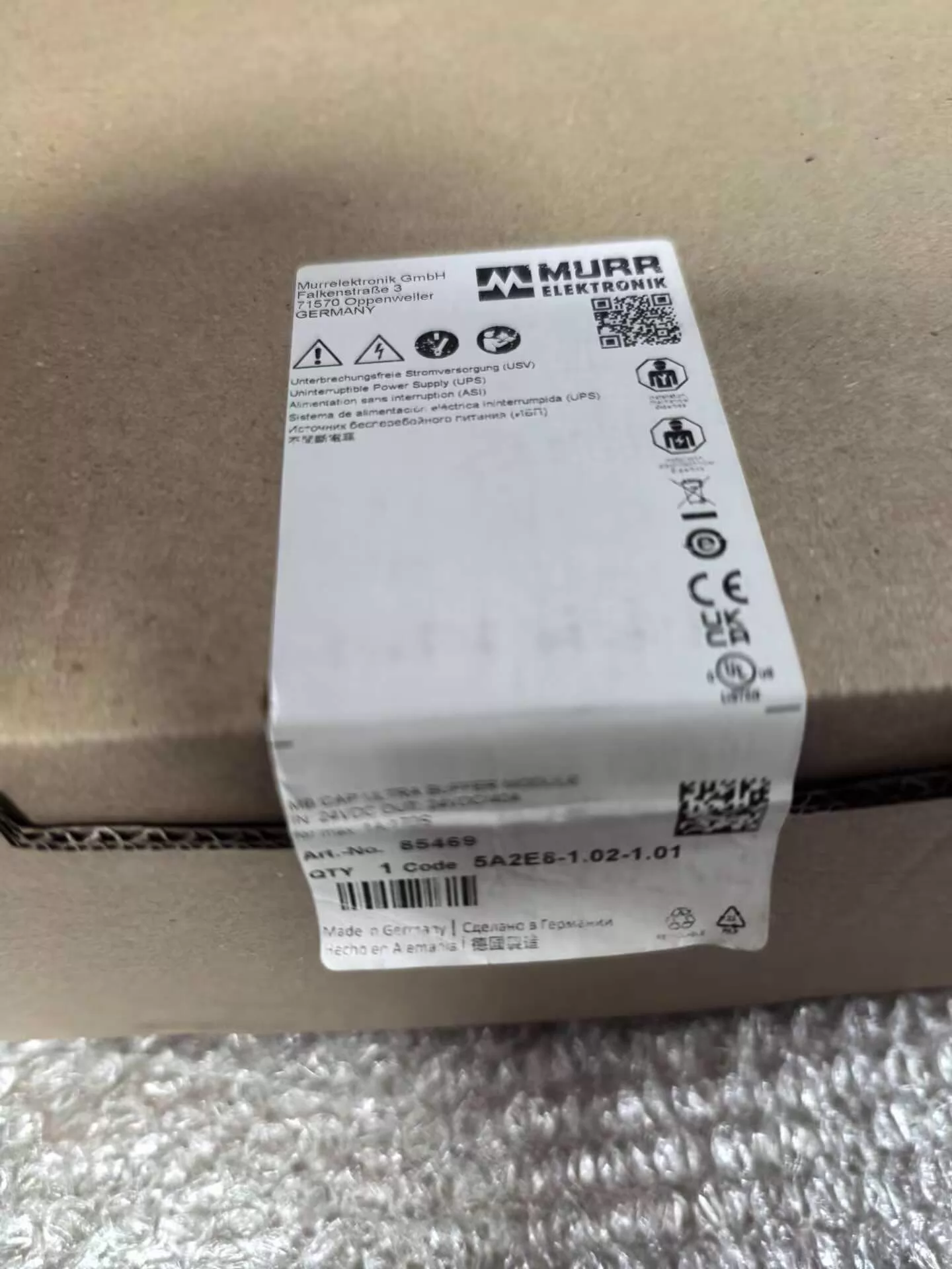 MURR 5A2E8-1.01-1.01 Cap Ultra - Enhance Your System's Capability 1 MURR 5A2E8-1.01-1.01 Cap Ultra - Enhance Your System's Capability