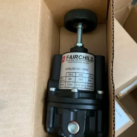 Air Compressor System Fairchild 10262 Pressure Control Valve