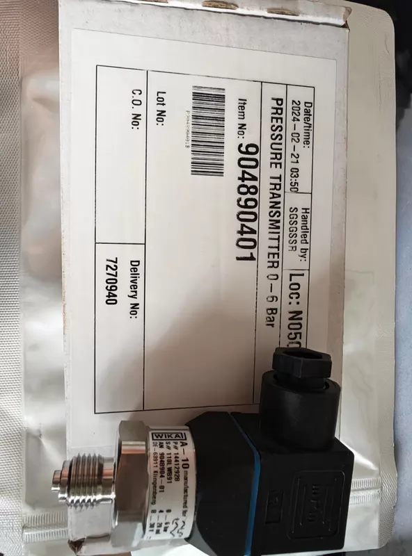 Wika 904890401 Model Pressure Transmitter - Reliable Measurement 1 Wika 904890401 Model Pressure Transmitter - Reliable Measurement