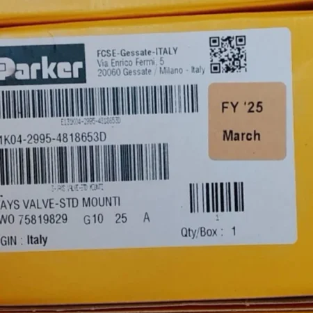 Parker E131K04 Pneumatic Valve - High-Efficiency Operation