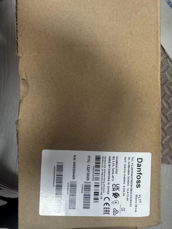 Danfoss Variable Frequency Drive FC-051P4K0T4E20H3BXCXXXSXX 1 Danfoss Variable Frequency Drive FC-051P4K0T4E20H3BXCXXXSXX