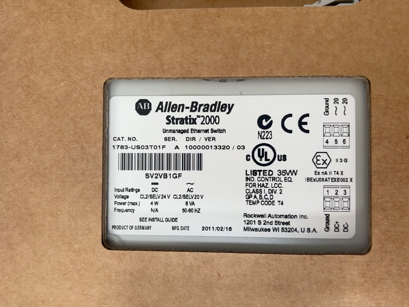 Industrial Network Switch Allen-Bradley 1783-US03T01F - Reliable 3 Industrial Network Switch Allen-Bradley 1783-US03T01F - Reliable - Image 3