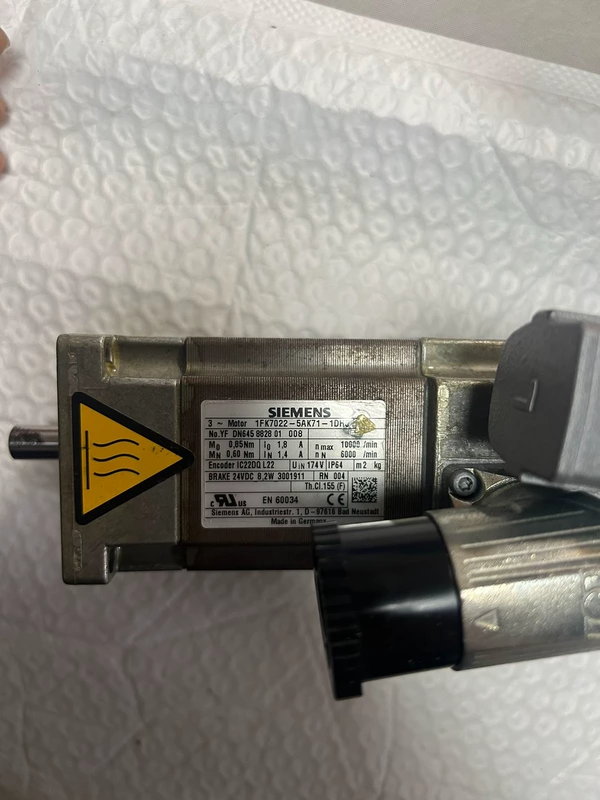 Industrial Servo Drive Solution SIEMENS 1FK7022-5AK71-1DH0 Motor 2 Industrial Servo Drive Solution SIEMENS 1FK7022-5AK71-1DH0 Motor - Image 2