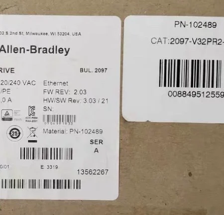 Allen-Bradley Servo Drive 2097-V32PR2-LM 480V 3.3kW