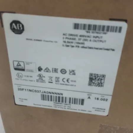 20F11NC037JA0NNNNN Allen-Bradley Drive - Industrial Motor Control