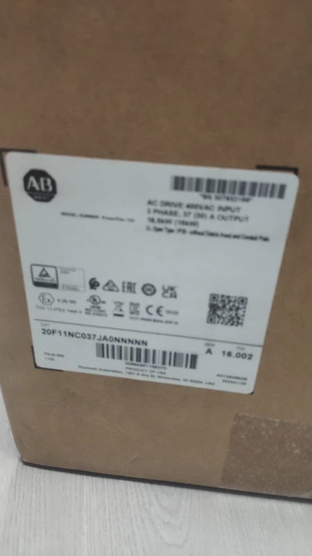 20F11NC037JA0NNNNN Allen-Bradley Drive - Industrial Motor Control 1 20F11NC037JA0NNNNN Allen-Bradley Drive - Industrial Motor Control