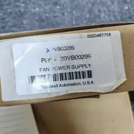 ROCKWELL Fan Power Supply 20VB00299 - Efficient Cooling System