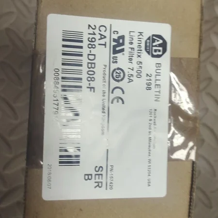 Allen-Bradley Line Filter 2198-DB08-F for Noise Reduction