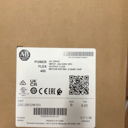 Precision VFD Allen-Bradley 22C-D012N103 for Industrial Applications