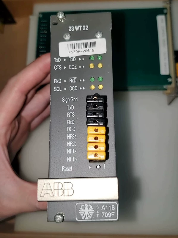 ABB 23WT22 Industrial Modulator for Process Control Systems 2 ABB 23WT22 Industrial Modulator for Process Control Systems - Image 2