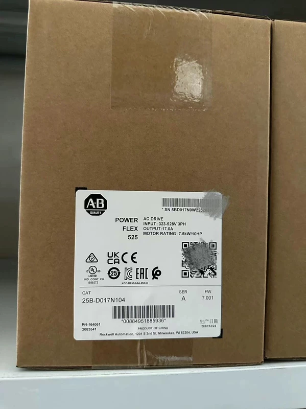 Allen-Bradley 25B-D017N104 VFD - Reliable Motor Control 1 Allen-Bradley 25B-D017N104 VFD - Reliable Motor Control
