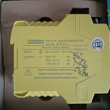 Machine Safety Solution Phoenix Contact 2963912 Relay for Emergency Stop