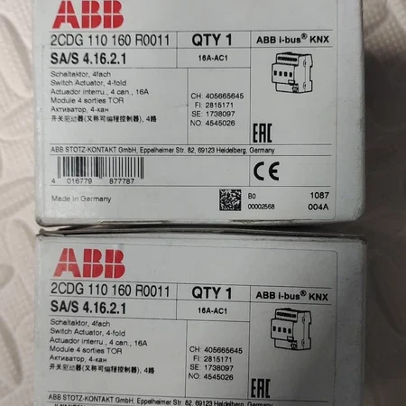ABB 2CDG110 60 R0011SA/S 4.16.2.2 KNX Switch Actuator