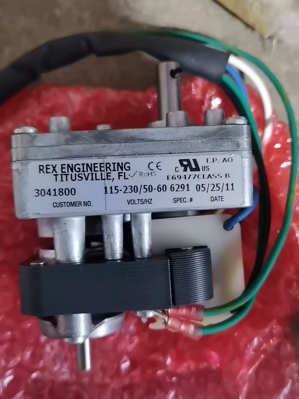 Factory Equipment Motor Assembly REX ENGINEERING 3041800 TEFC NEMA 1 Factory Equipment Motor Assembly REX ENGINEERING 3041800 TEFC NEMA