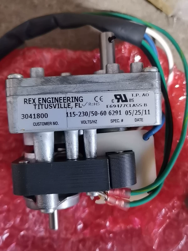 Factory Equipment Motor Assembly REX ENGINEERING 3041800 TEFC NEMA 2 Factory Equipment Motor Assembly REX ENGINEERING 3041800 TEFC NEMA - Image 2