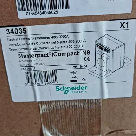 Earth Leakage Transformer Schneider 34035 - Reliable