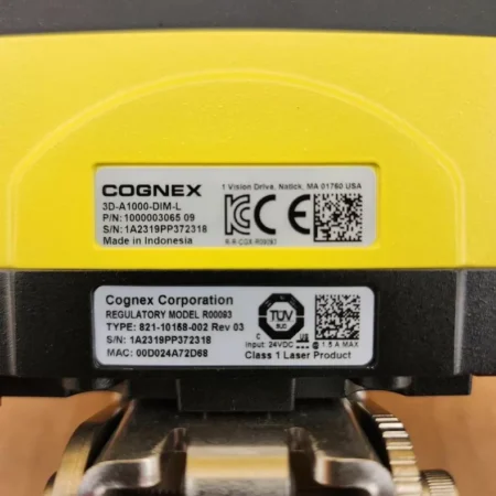 COGNEX 3D-A1000-DIM-L 200 System for 3D Vision Analysis