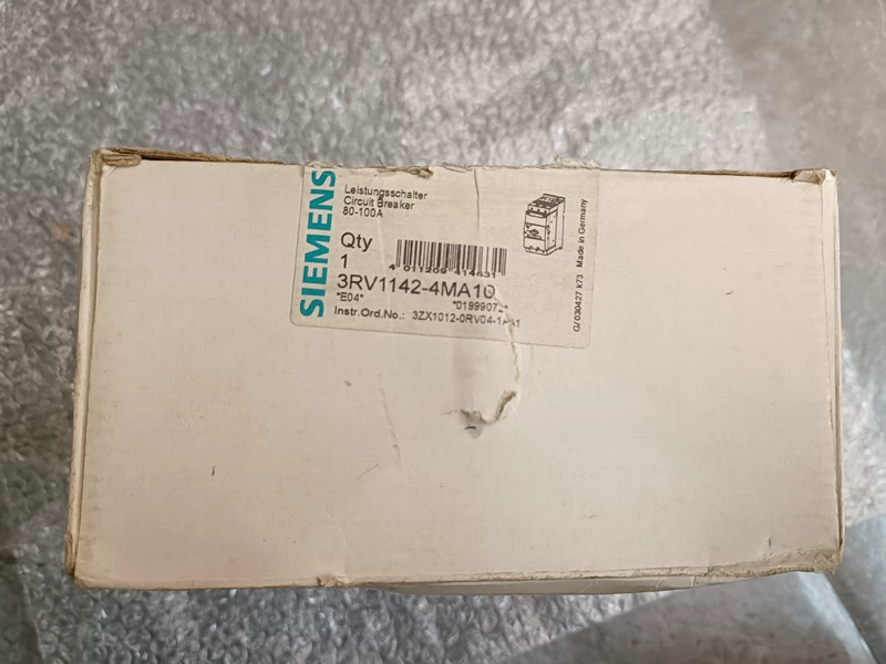 SIEMENS 3RV1142-4MA11 Circuit Breaker | Motor Protection 1 SIEMENS 3RV1142-4MA11 Circuit Breaker | Motor Protection