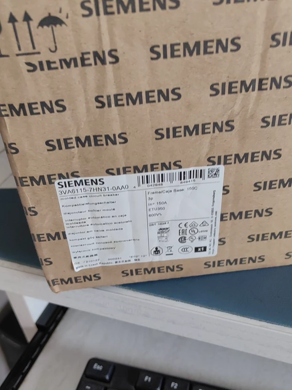 Siemens 3VA6115-7HN31-0AA1 Molded Case Circuit Breaker 1 Siemens 3VA6115-7HN31-0AA1 Molded Case Circuit Breaker