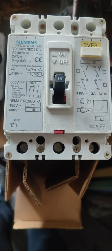 Protect Circuits with SIEMENS 3VF3113-1FC41-0AA0 Breaker