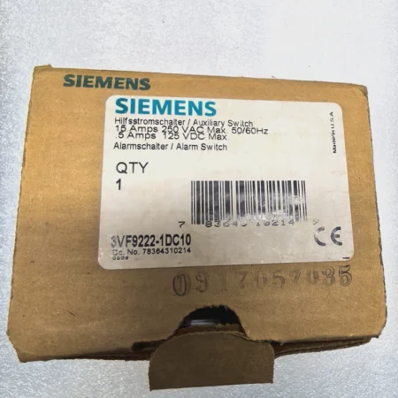 Siemens 3VF9222-1DC10 Circuit Breaker 50-61A