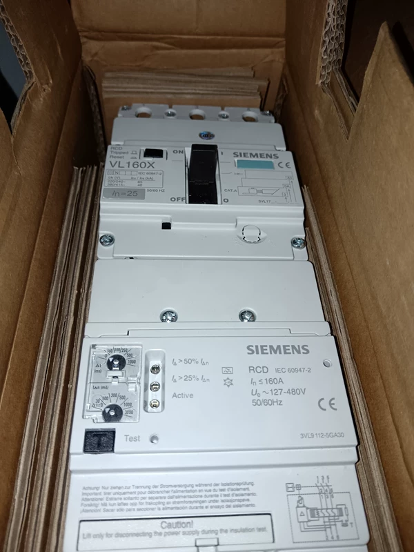 Industrial Power Protection SIEMENS 3VL1725-1DA33-0AA0-Z