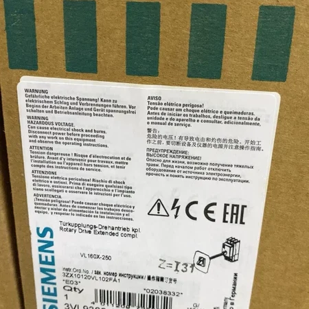 SIEMENS 3VL9300-3HF06 Circuit Breaker Accessory