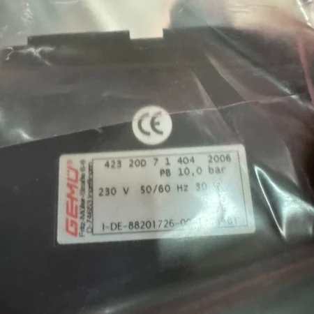 GEM 423 20D 71404 Valve - High-Performance Diaphragm Solution