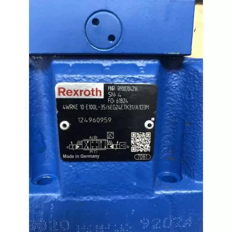 Industrial Hydraulic Control with Rexroth 4WRKE10E100L Valve 1 Industrial Hydraulic Control with Rexroth 4WRKE10E100L Valve