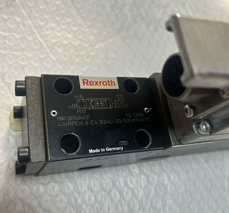 Hydraulic System Use Rexroth 4WRPEH 6 C4 B24L-20/G24K0/A1M Valve 1 Hydraulic System Use Rexroth 4WRPEH 6 C4 B24L-20/G24K0/A1M Valve