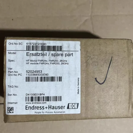 Endress+Hauser Module 52024953 for Enhanced Performance