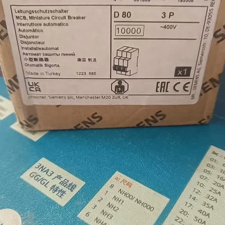 Siemens 5SP4 MCB 5SP4380-9 Miniature Circuit Breaker