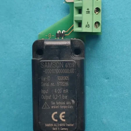 SAMSON Signal Converter 6109-000101000000.00 - Reliable Performance