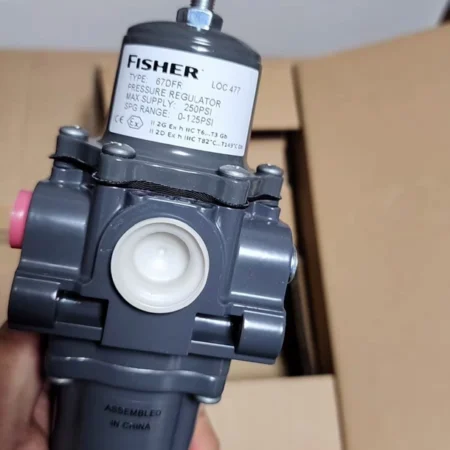 Fisher 67DFR Pressure Reducing Valve for System Stability