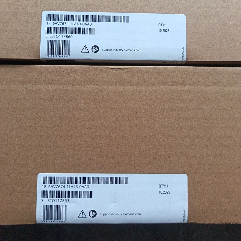 Industrial HMI Touch Panel Siemens 6AV7674-1LA43-0AA0 - Reliable Visualization