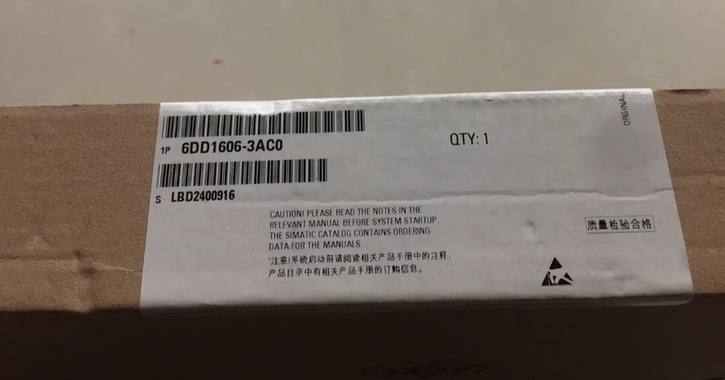 6DD1606-3AC0 SIEMENS: Industrial Control System Module