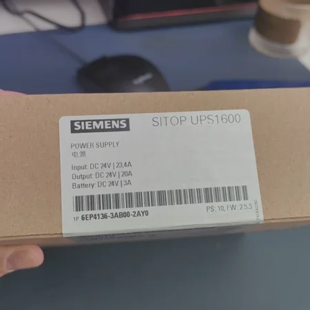 24V DC Power Supply Siemens 6EP4136-3AB00-2AY0 with Advanced Protection