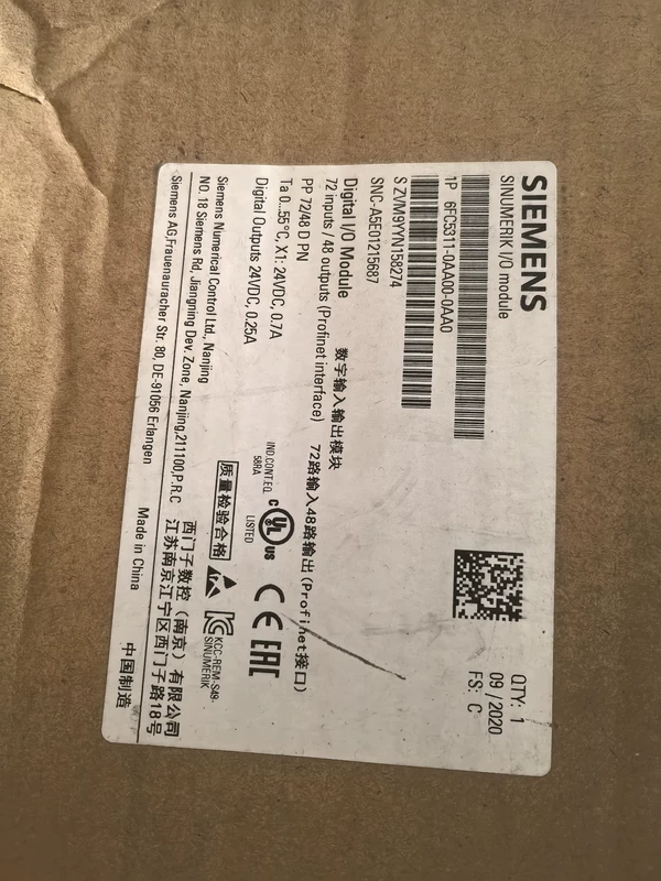 CNC Machine Input Module SIEMENS 6FC5311-0AA00-0AA0 16CH