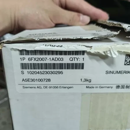 SIEMENS 6FX2007-1AD03 Control Unit for Manual Operations