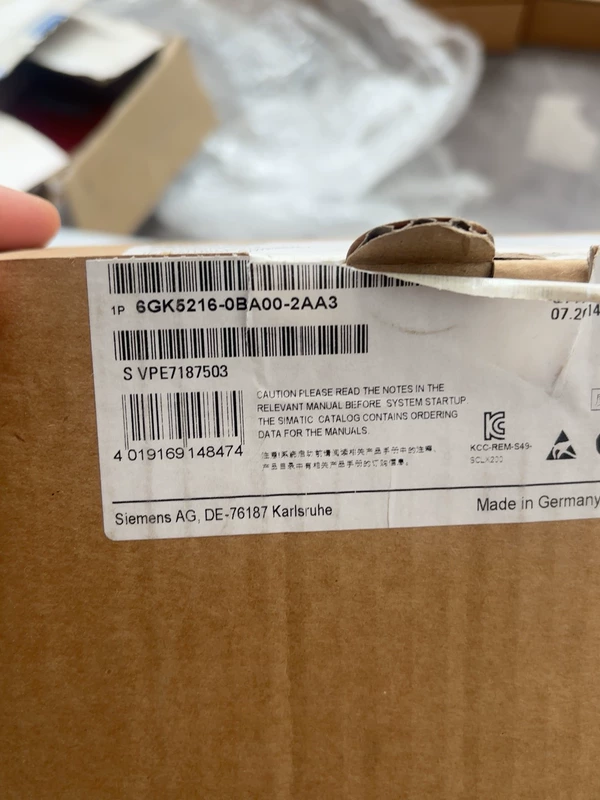 Industrial Ethernet Switch SIEMENS 6GK5216-0BA00-2AA3 - 16 Ports 1 Industrial Ethernet Switch SIEMENS 6GK5216-0BA00-2AA3 - 16 Ports