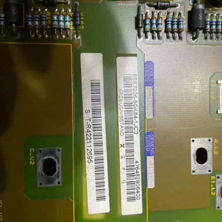 Siemens 6SE7036-5GK84-1JC0 Drive Board for Industrial Automation