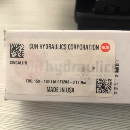 Sun CWGALHW Valve - Efficient Hydraulic Flow Management