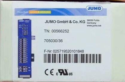 Process Automation Jumo 705030/36   00566252 Industrial I/O Module