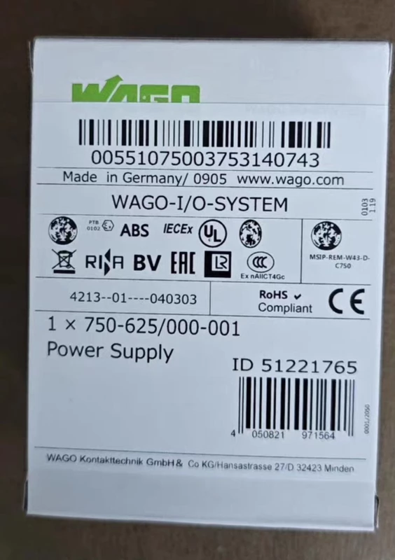 WAGO 750-625/000-001 for Industrial Temperature Monitoring