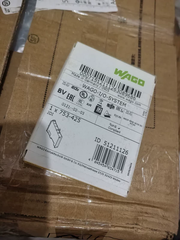 Industrial Sensor Acquisition with WAGO 753-425 Module