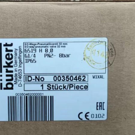 Burkert 00350462 - High-Precision Pressure Regulator Device
